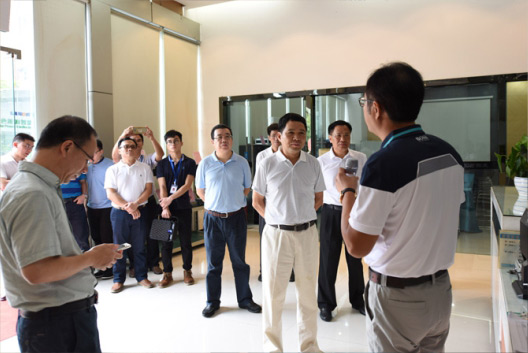 廣東省國(guó)土廳廳長(zhǎng)陳光榮到我司開展調(diào)研工作