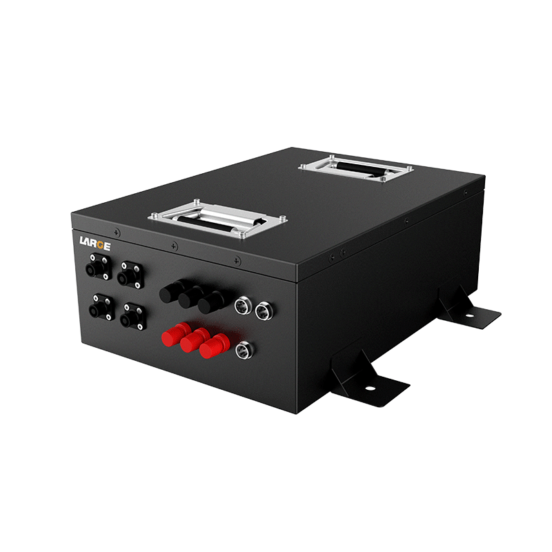 48V 50Ah AGV小車磷酸鐵鋰動力電池組，Can通訊