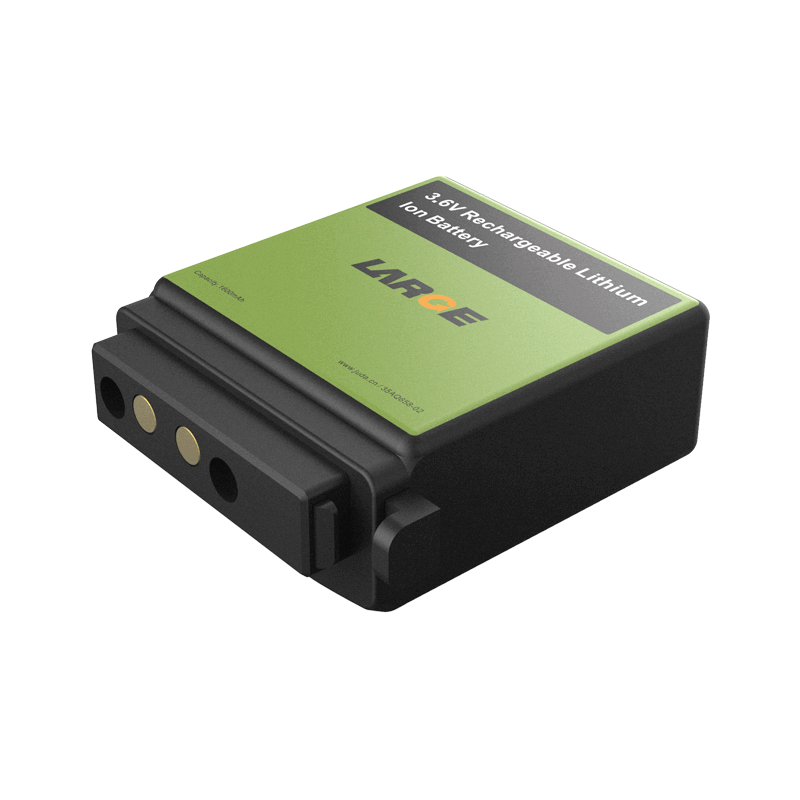 3.6V 1600mAh 鉅大 消防頭盔面罩聚合物防爆電池，三元材料