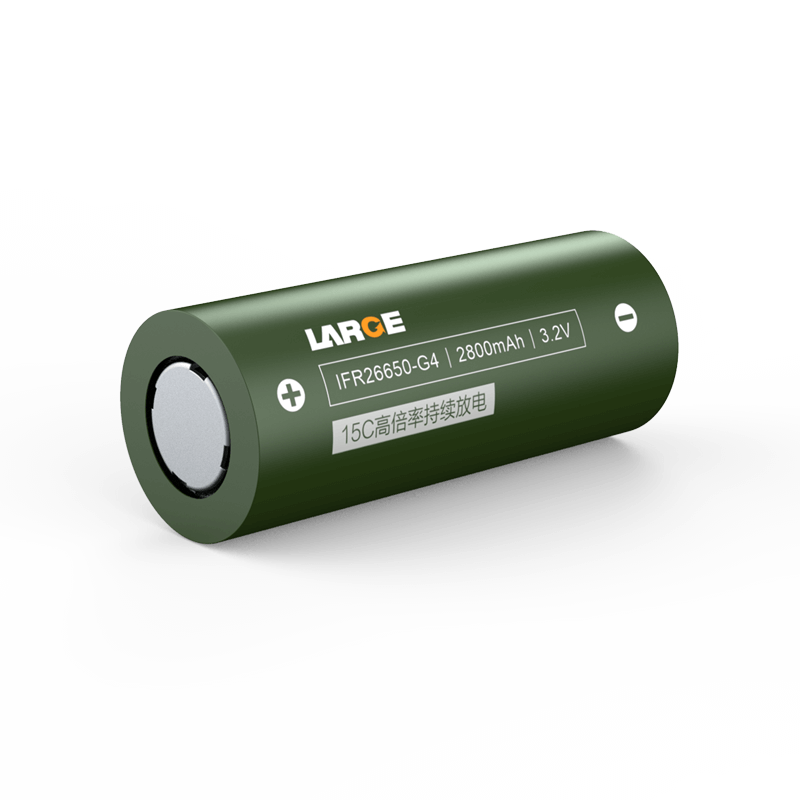IFR26650 3.2V 2800mAh  15C高倍率持續(xù)放電磷酸鐵鋰電池