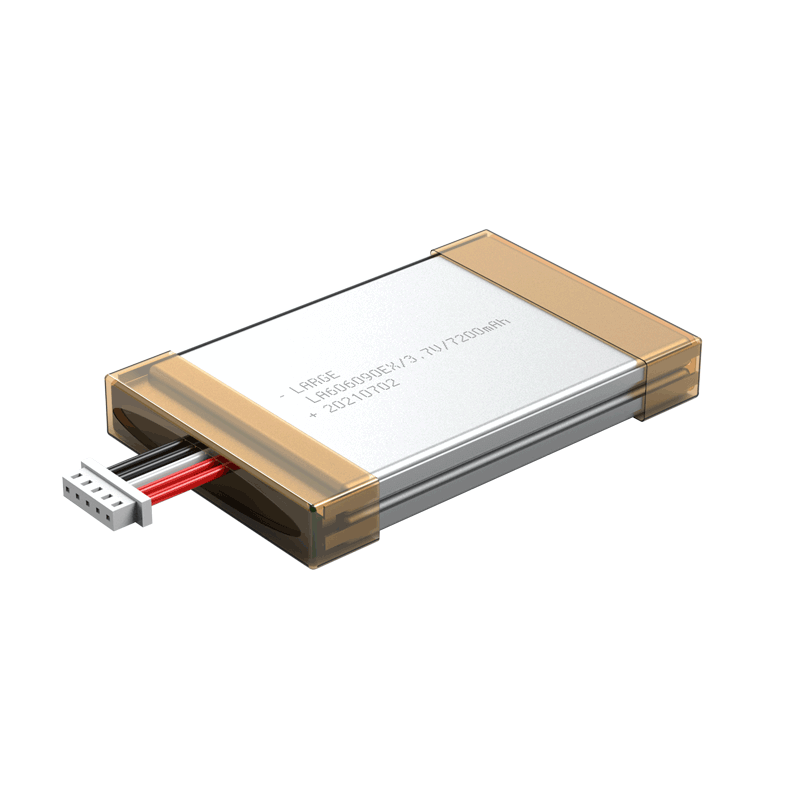 防爆聚合物鋰電池606090 3.7V 7200mAh手持終端